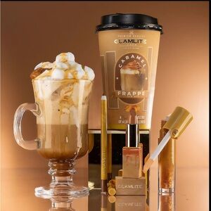 Glamlite Caramel Frappe cafe Lip  Set collectors limited edition